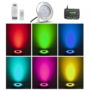 TILTABLE FONTANIUM LIGHTING 3W WHITE/RGB