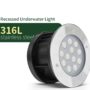 Underwater LED spotligh 9 - 12Watt